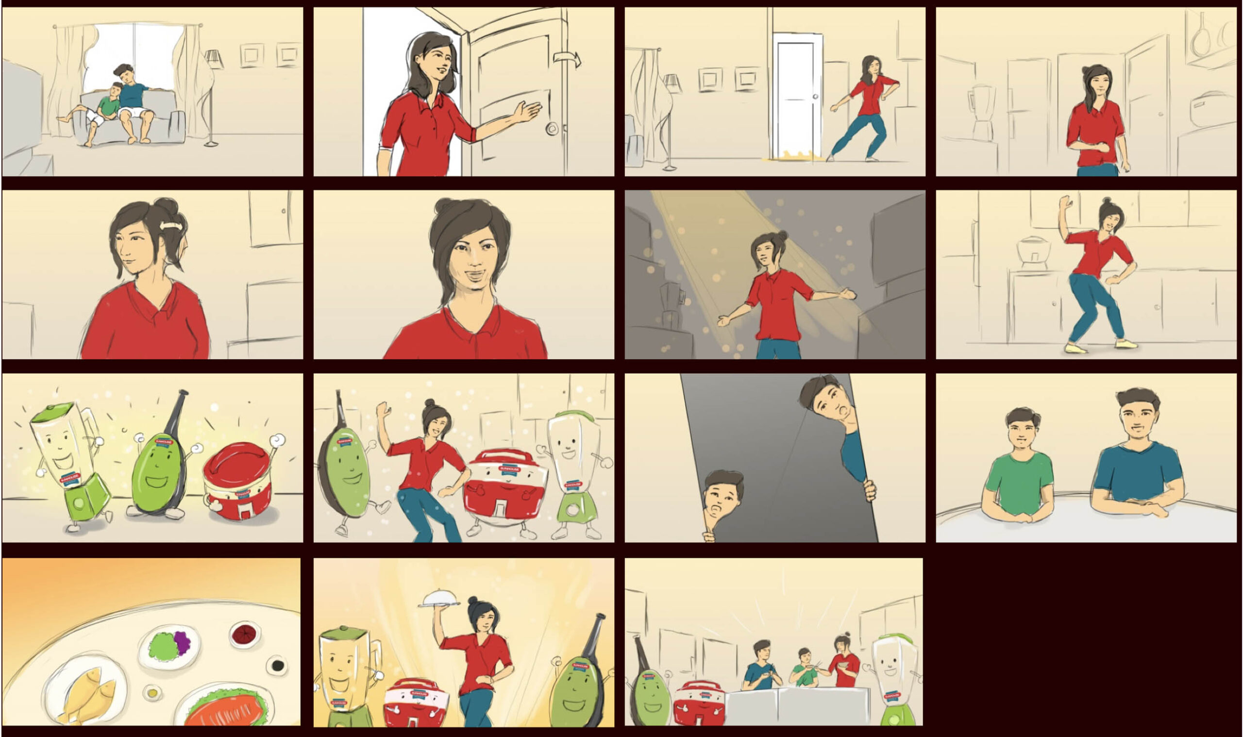 Ứng dụng Storyboard vào quảng cáo